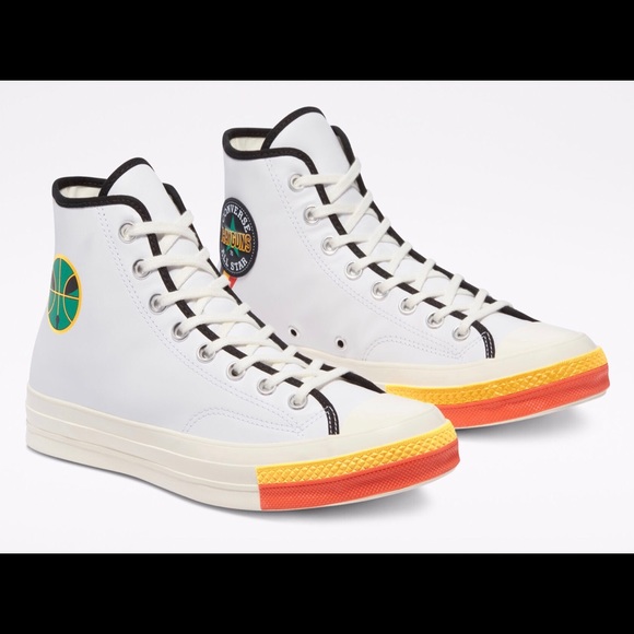 Roswell Rayguns White Leather Chuck 70 Converse - Picture 1 of 8